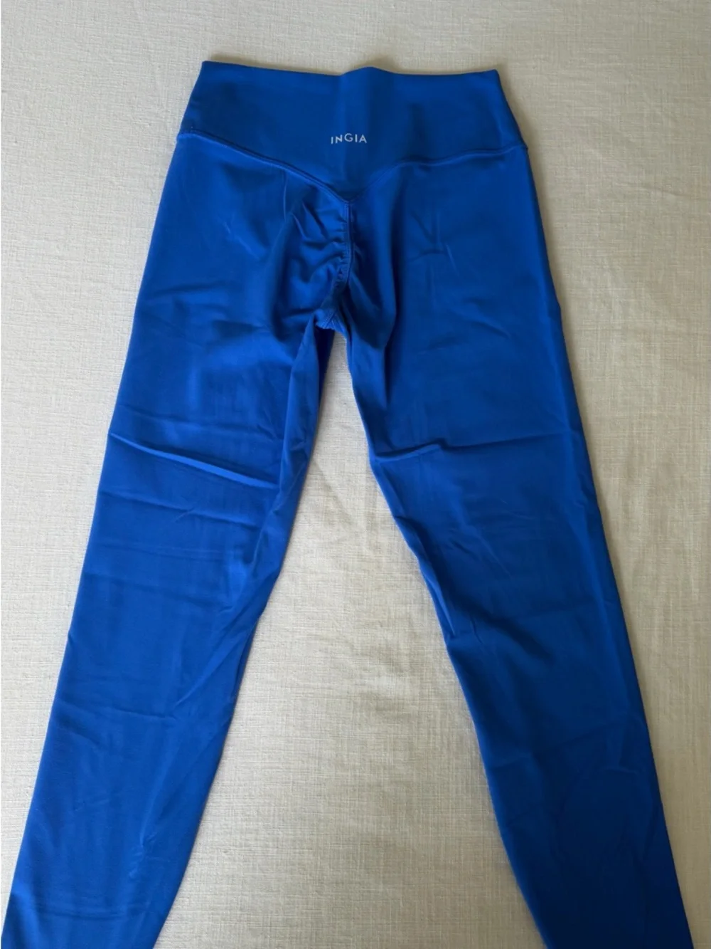 High-Waist Performance Leggings in Blue - Picture 2 of 4